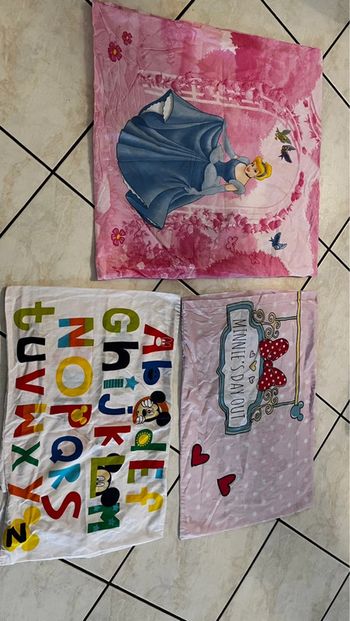 Lot taies d’oreiller Disney