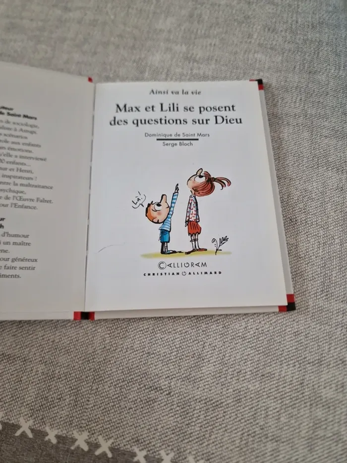 Livre Max et Lili se posent des questions sur Dieu - photo numéro 4