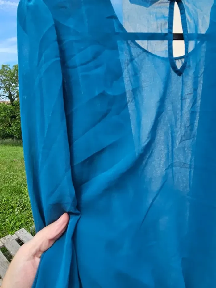 Chemisier /blouse nafnaf t42 femme - photo numéro 5