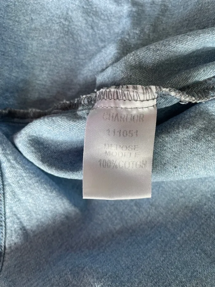 Chemise jean Charlior S - photo numéro 5