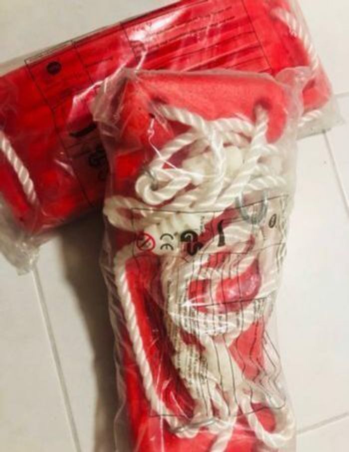 Lot de 2 balançoires enfant rouge NEUVE - photo numéro 4