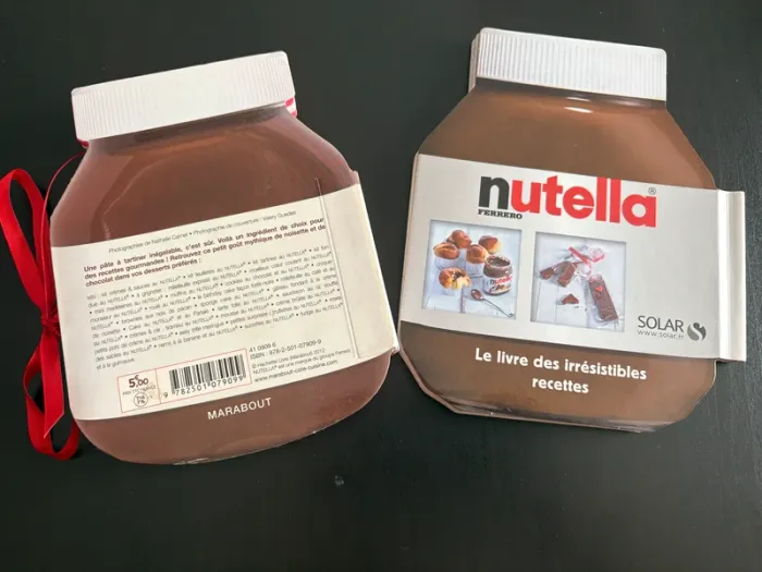 Lot de 2 livres de cuisine Nutella - photo numéro 2