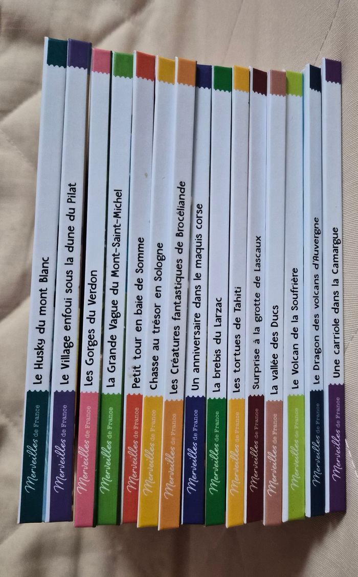 Lot 15 livres "les merveilles de France" - photo numéro 9