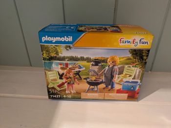 Playmobil 71427 Barbecue avec papa et enfant