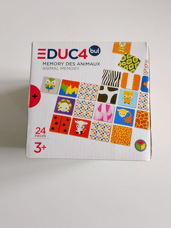 Memory des animaux educabul complet Oxybul 