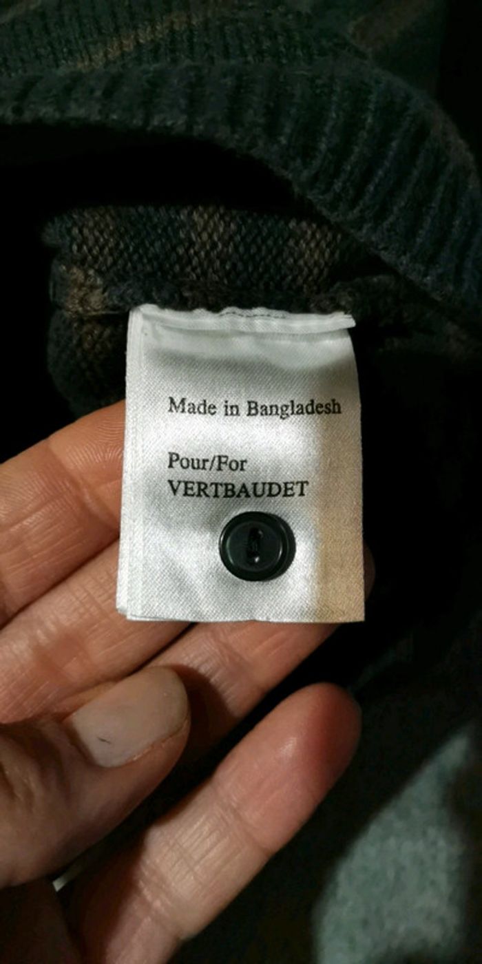 Pull à capuche Verbaudet 6 mois - photo numéro 3