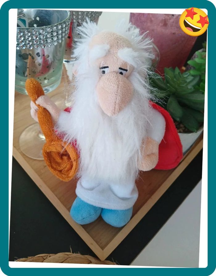 Péluche doudou Panoramix Asterix🌿🎁 - photo numéro 4