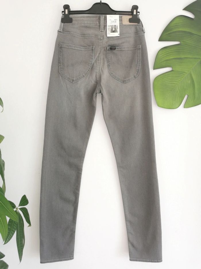 Jean slim Straight gris ELLY Lee Cooper W25 L33 Taille 34/36 - photo numéro 4