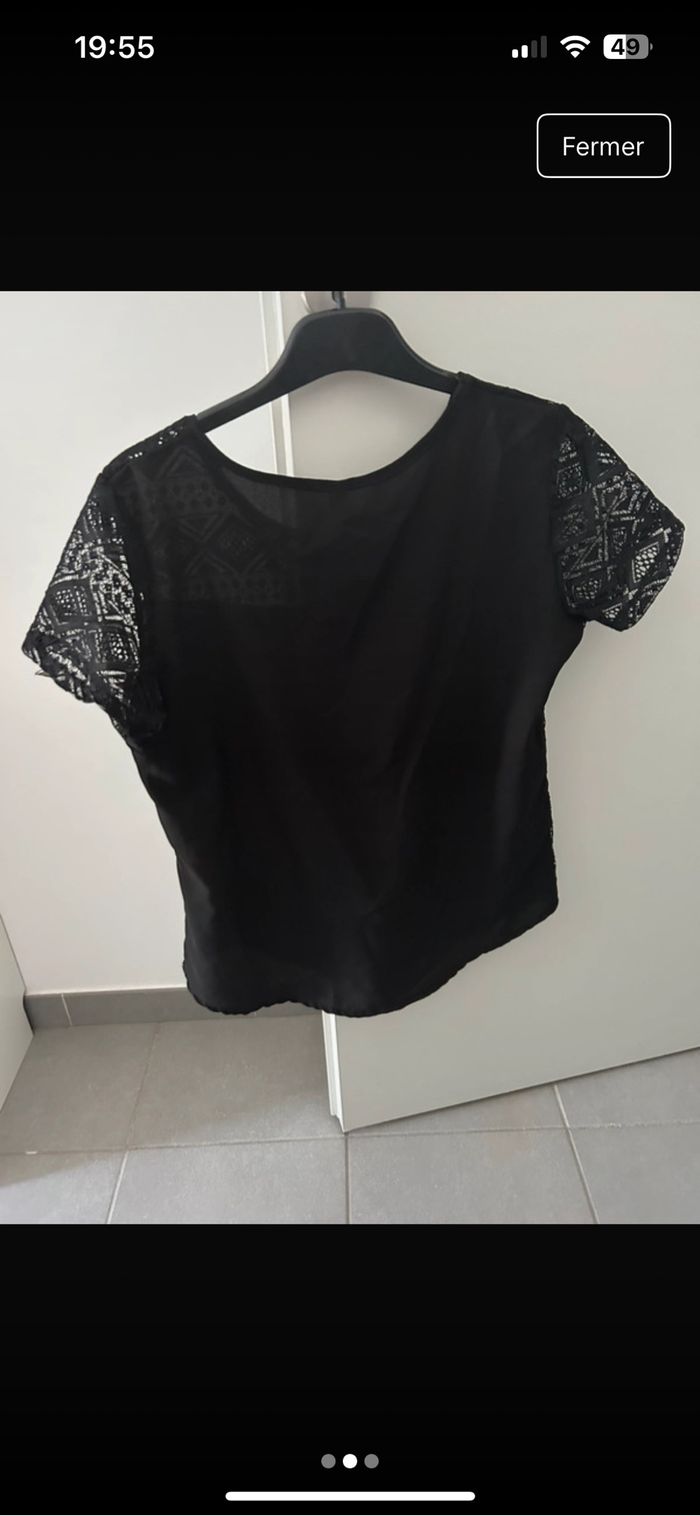 Tee shirt noir - photo numéro 2