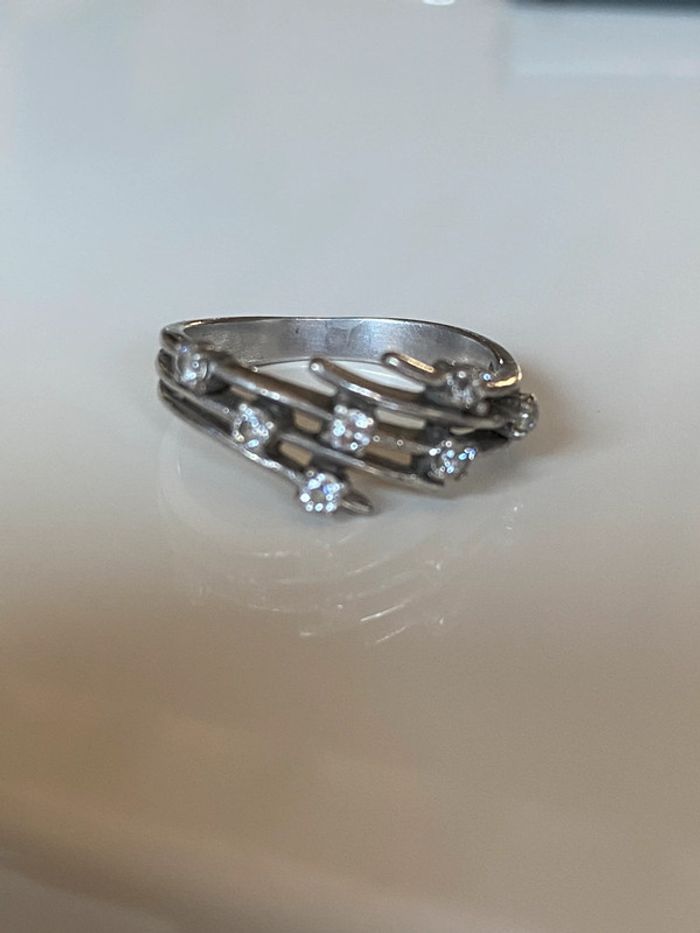 Bague vintage en argent - photo numéro 4
