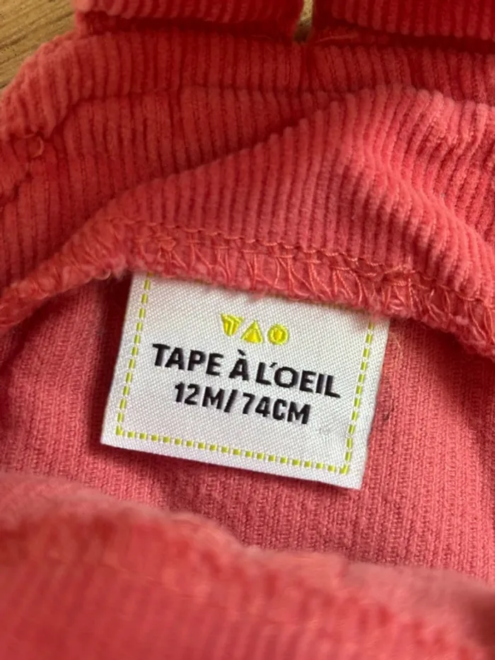 Robe velours corail TAO - photo numéro 2