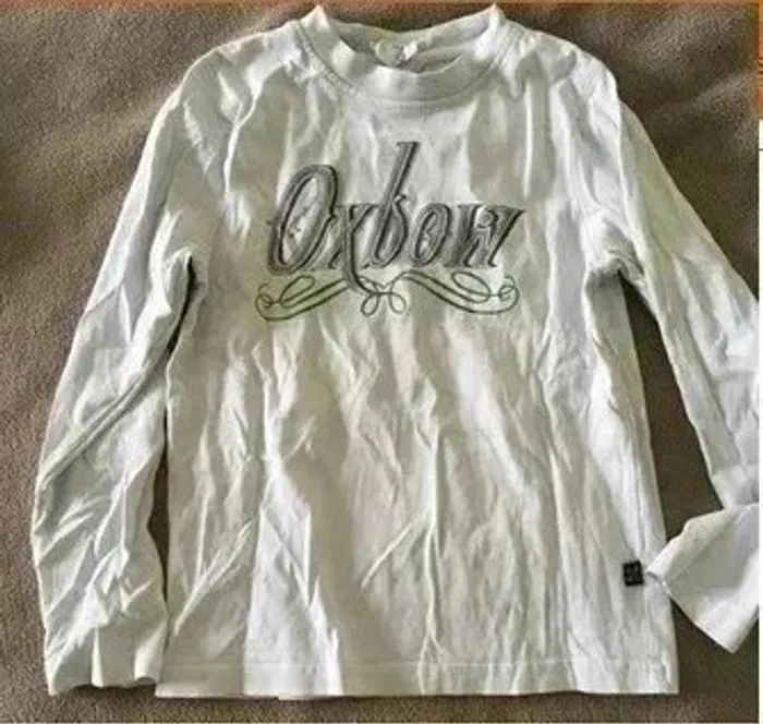 👕t shirt manches longues Oxbow 8 ans garçon très bon état