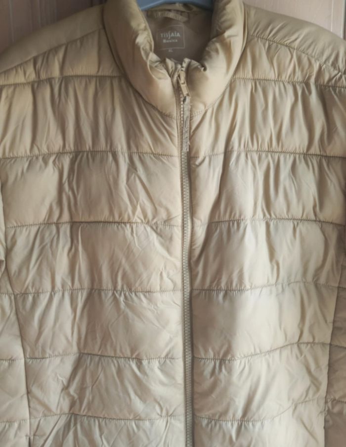 Veste matelassé beige taille XL Tissaia - photo numéro 4