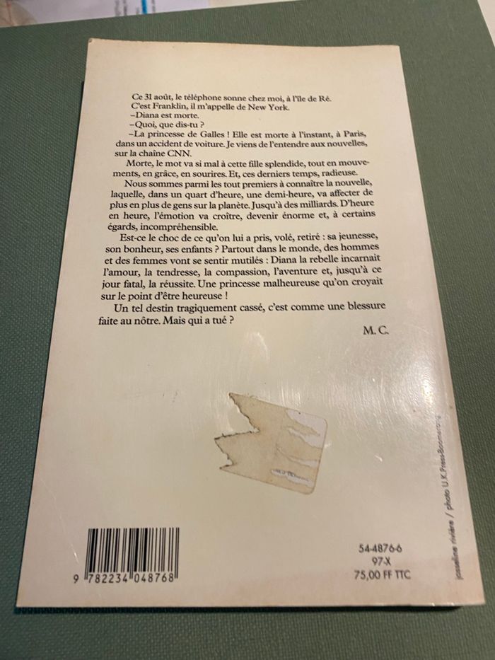 Livre "Ils l'ont tuée" - Madeleine Chapsal (Hommage à Lady Di) - photo numéro 3