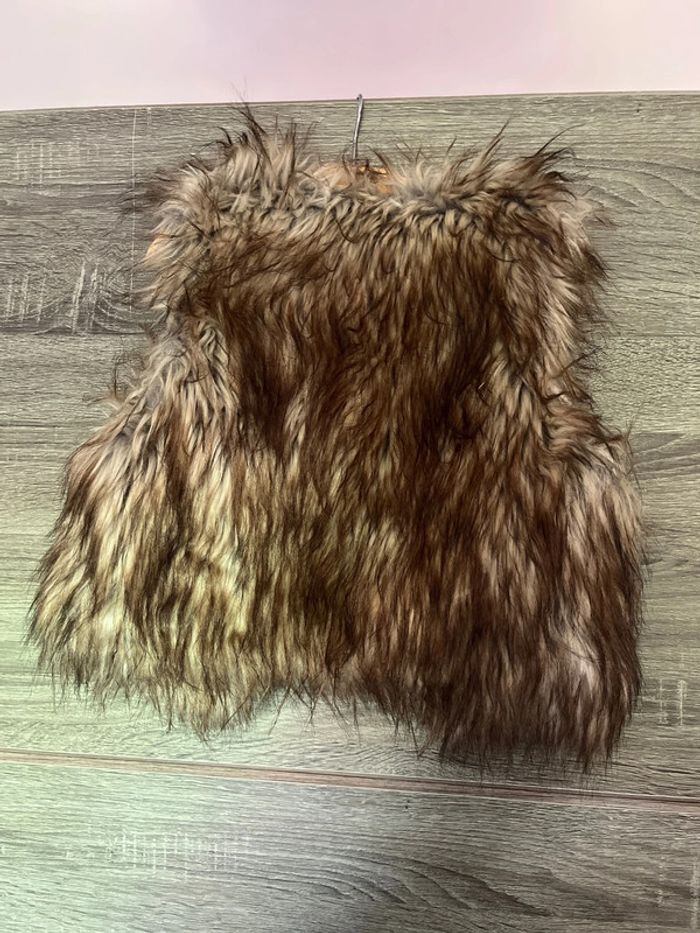 Gilet sans manche fausse fourrure IKKS 8 ans - photo numéro 3