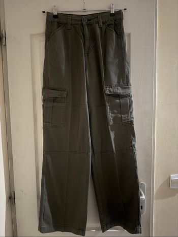 Jean cargo Kaki H&M