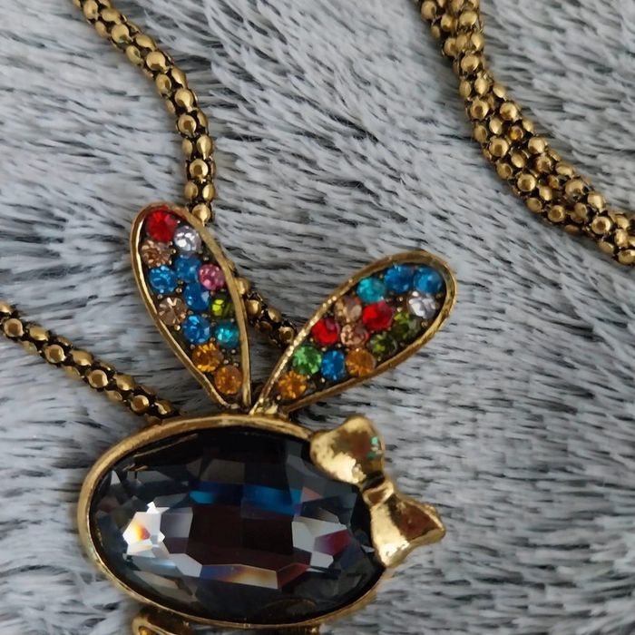 Magnifique collier lapin playboy - photo numéro 3