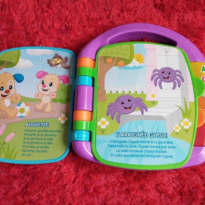 Livre interactif comptines neuf Fisher Price - photo numéro 2