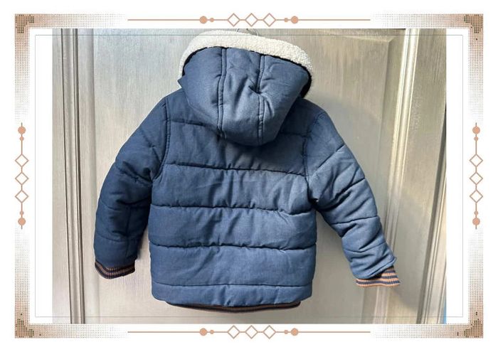 Manteau ours bleu marine obaibi 23 mois / 2 ans - photo numéro 9