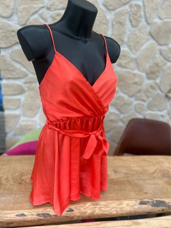 Combishort combi satin femme new collection taille S M T.U été bretelles