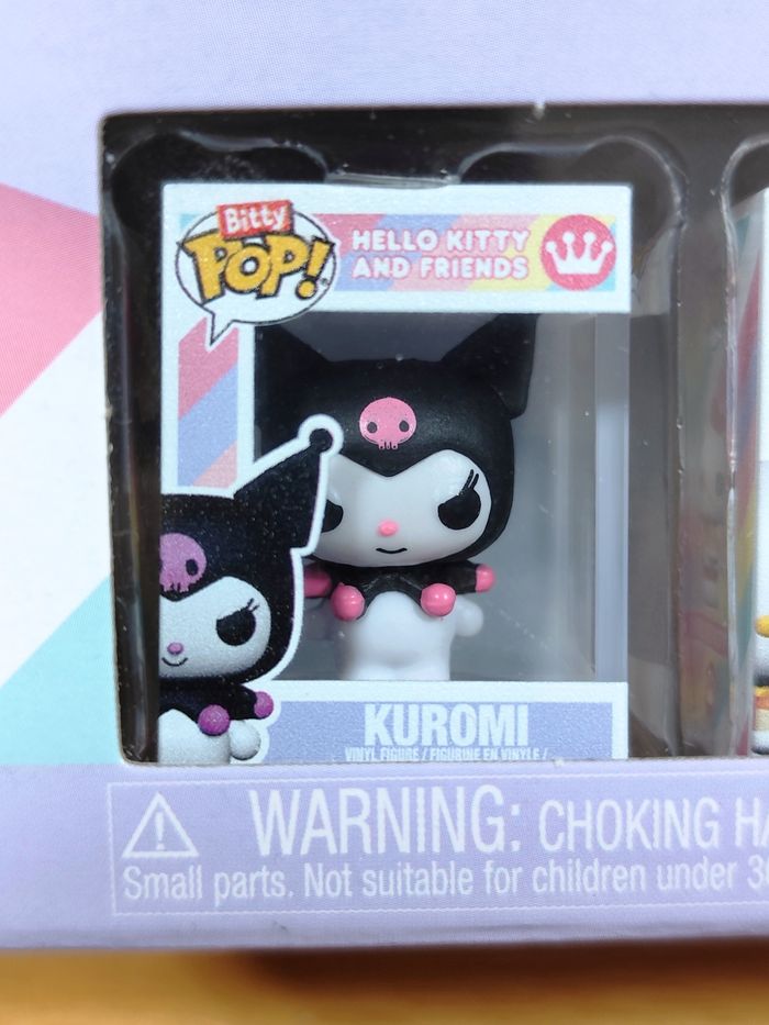 Pack 4 Funko Bitty Pop! Hello Kitty & Friends (Inclus CHASE) - photo numéro 2