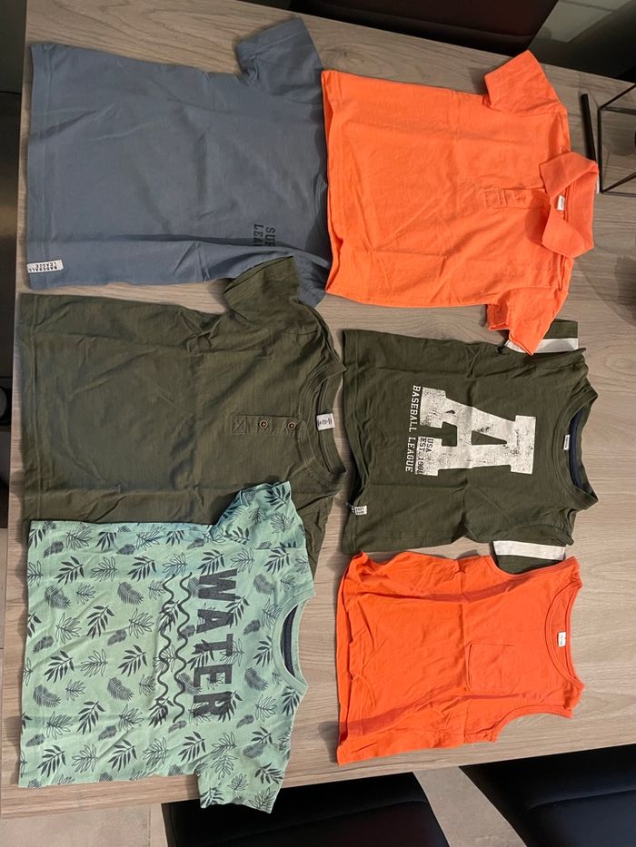 Lot t-shirt garçon - photo numéro 8