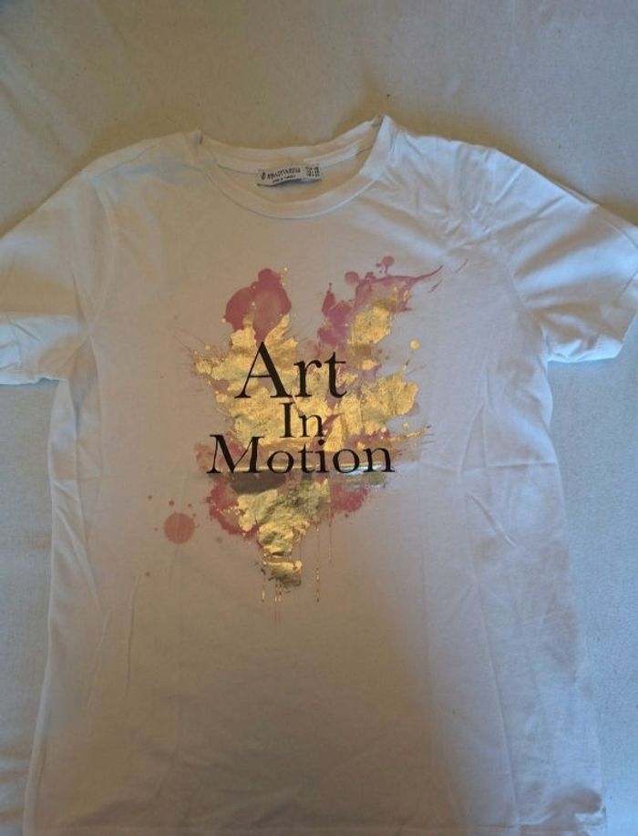 T-shirt blanc stradivarius