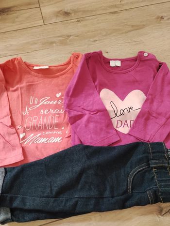 Tee-shirt et leggIg Kiabi 6 mois