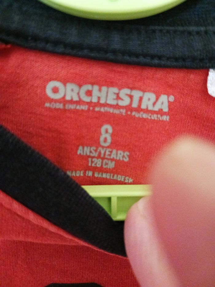 T-shirt garçon 8 ans orchestra - photo numéro 2