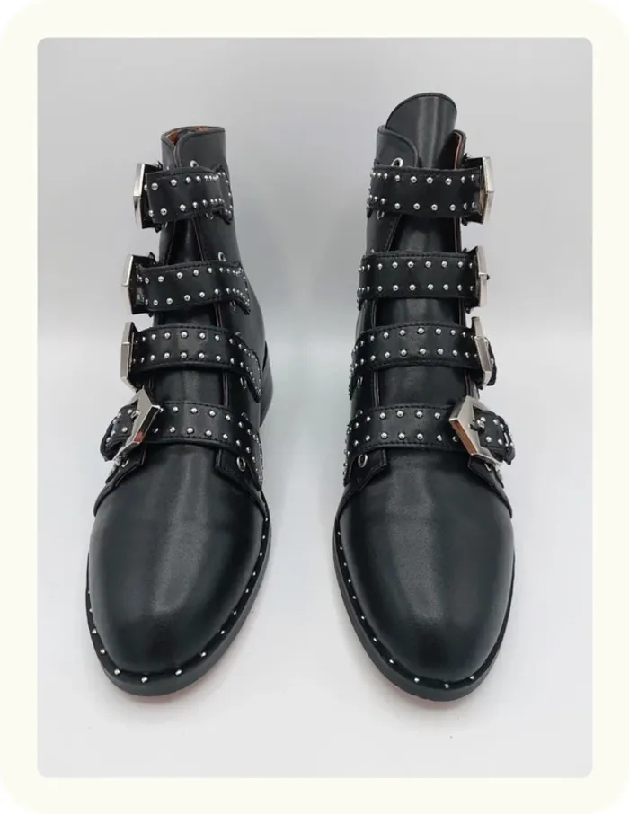 Bottines cuir femme neuves - photo numéro 3