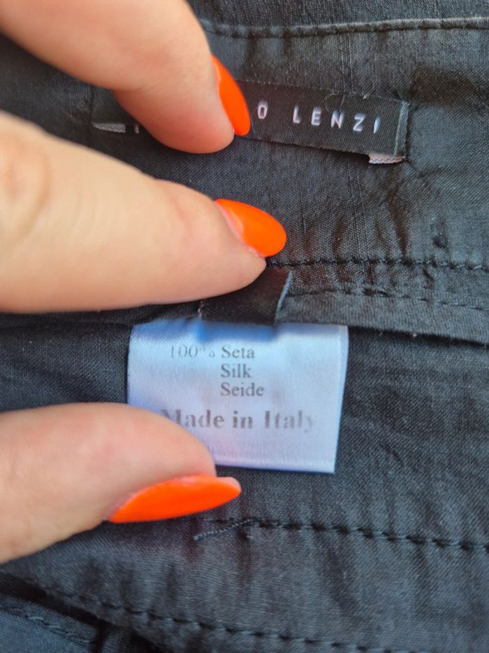 Pantalon fin uni - photo numéro 12