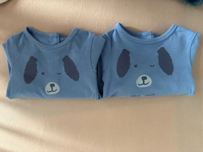 2 pyjamas bébés - photo numéro 3