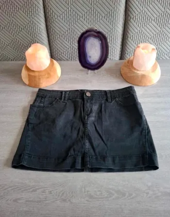 Mini jupe noire – Taille 38 – très bon état