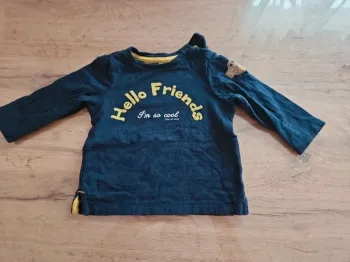 Pull orchestra 6 mois garçon "hello friends"