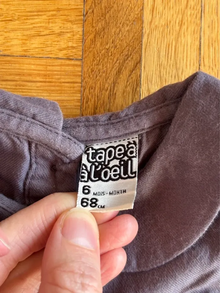 Blouse Tape à l’œil 6 mois parfait état - photo numéro 5