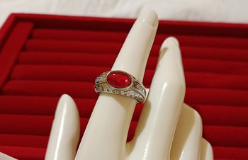 Jolie bague femme argent S 925