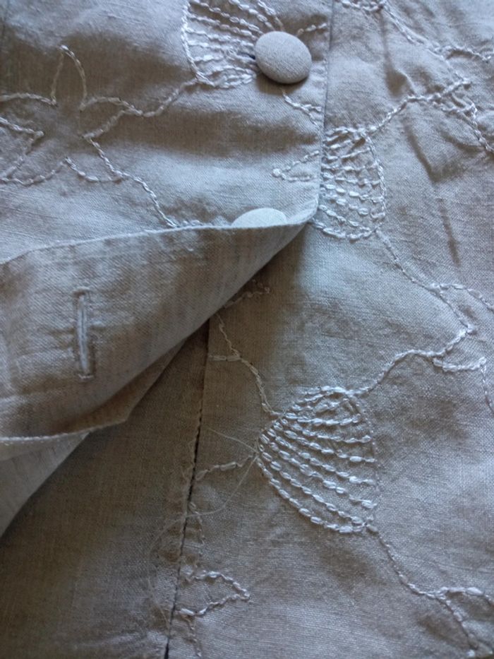 Veste en lin T3 faust - photo numéro 4