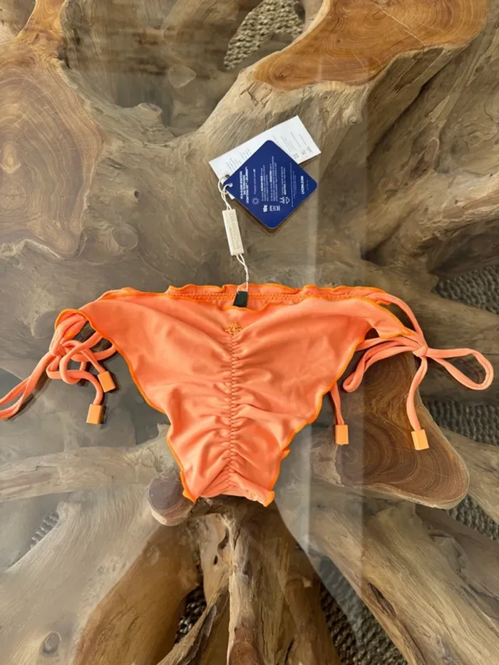 Bas de maillot de bain orange femme Cia Maritima - photo numéro 2