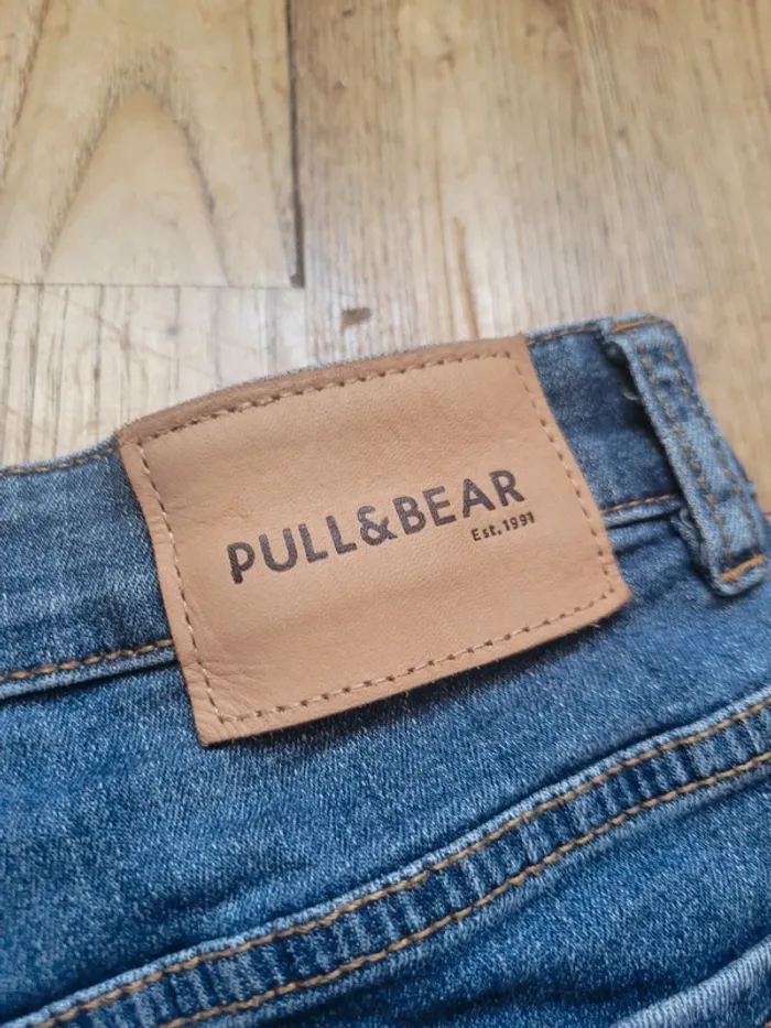 Short en jean simple pull&bear - photo numéro 4