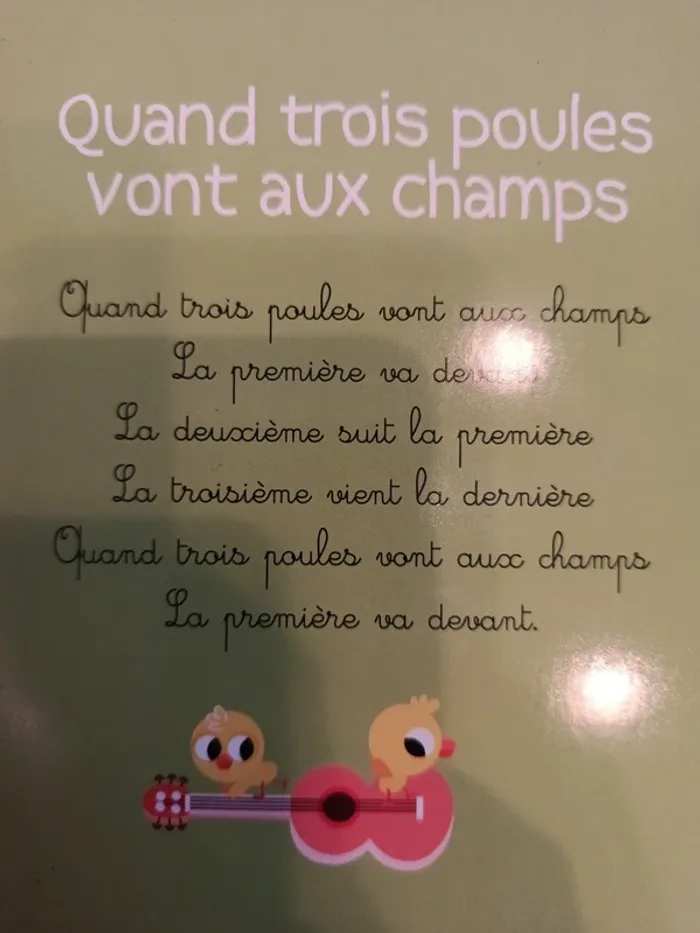 Livre sonore mes premières chansons volume 3 - photo numéro 10
