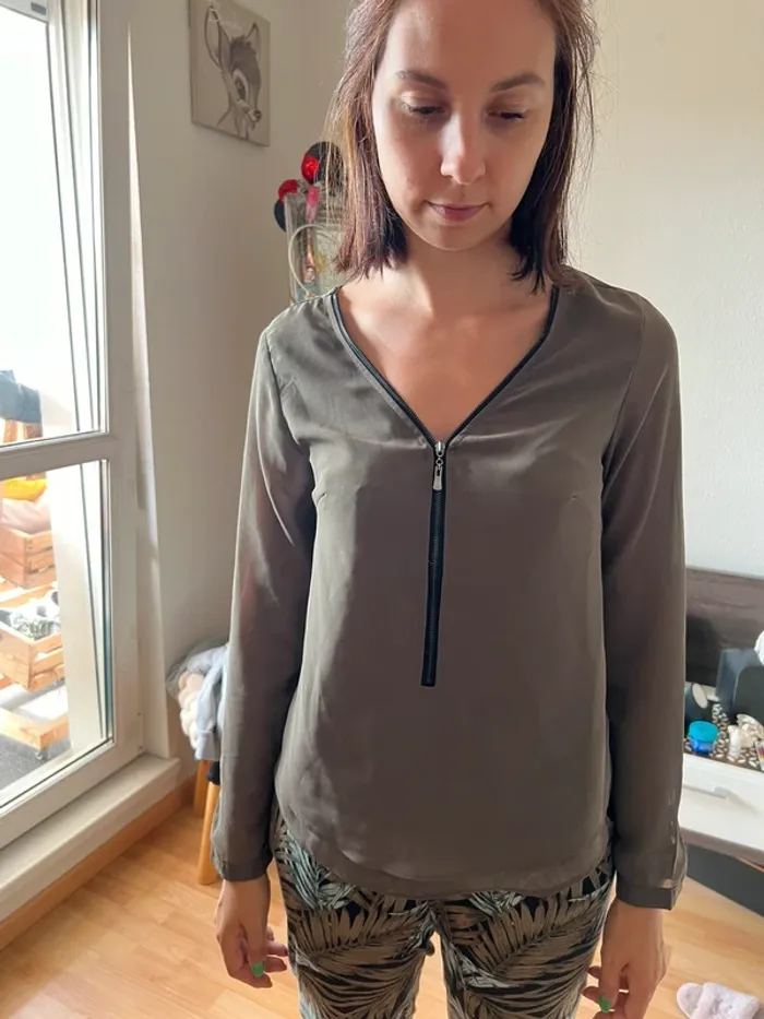 Chemise kaki