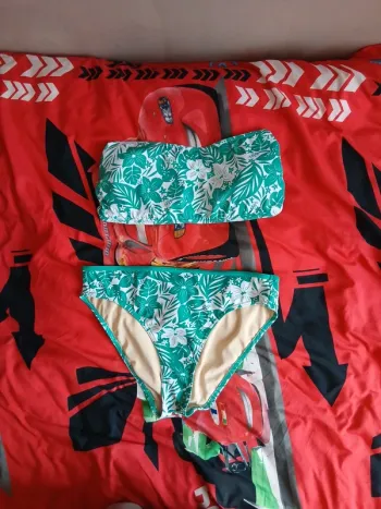 Bikini  bandeau Decathlon