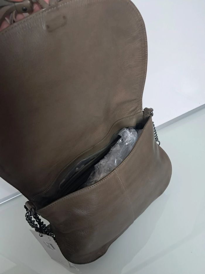 Ikks sac à main PLUM bandoulière cuir vachette neuf - photo numéro 12