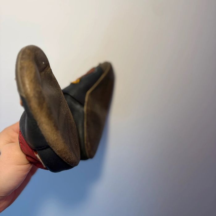 Chausson en cuir bébé tichoups - photo numéro 2