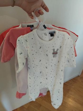 pyjamas fille 3 mois