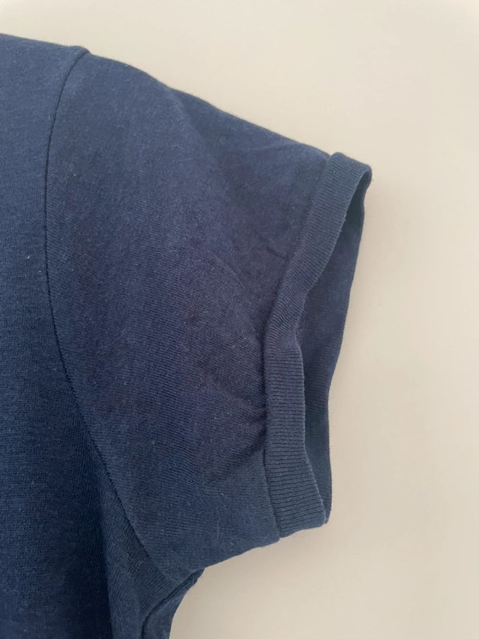 T-shirt bleu - photo numéro 3