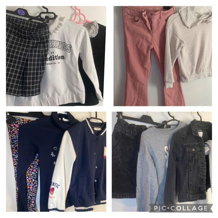 Lots vêtements fille 8 ans