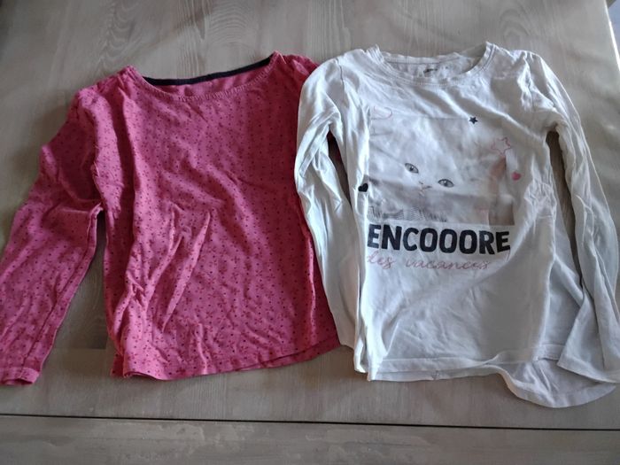 Lot de 2 t-shirt manches longues