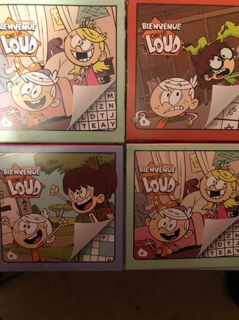 Lot 4 jeux Mac Donalds Bienvenue chez les loud