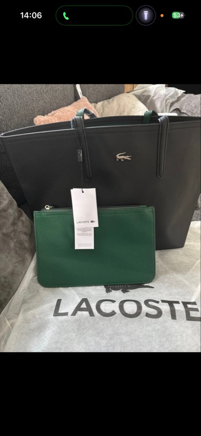 Sac et trousse Lacoste - photo numéro 3